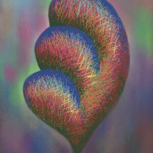 A Procreate digital drawing by visual artist Kera Damo from The Hague