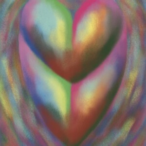 A Procreate digital drawing by visual artist Kera Damo from The Hague