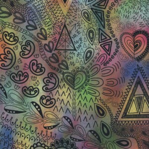 A Procreate digital drawing by visual artist Kera Damo from The Hague