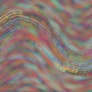 A Procreate digital drawing by visual artist Kera Damo from The Hague