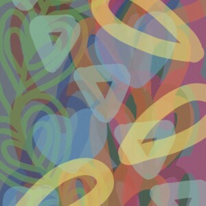 A Procreate digital drawing by visual artist Kera Damo from The Hague