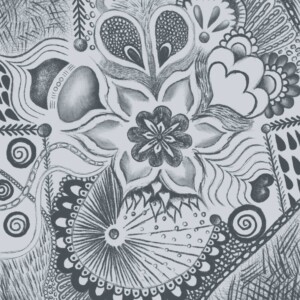 A Procreate digital drawing by visual artist Kera Damo from The Hague