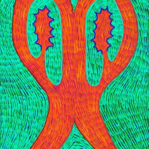 A Procreate digital drawing by visual artist Kera Damo from The Hague