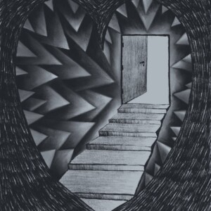 A Procreate digital drawing by visual artist Kera Damo from The Hague