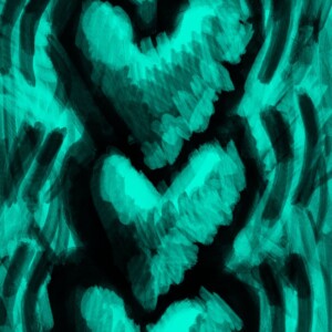 A Procreate digital drawing by visual artist Kera Damo from The Hague