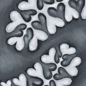 A Procreate digital drawing by visual artist Kera Damo from The Hague