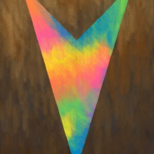 A Procreate digital drawing by visual artist Kera Damo from The Hague