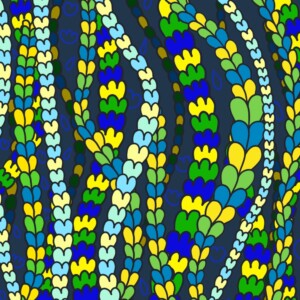 A Procreate digital drawing by visual artist Kera Damo from The Hague